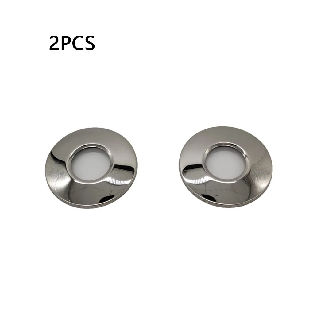 

2Pcs Stainless Steel Pool Ladder Cover Plate Replacement Decorative Plates