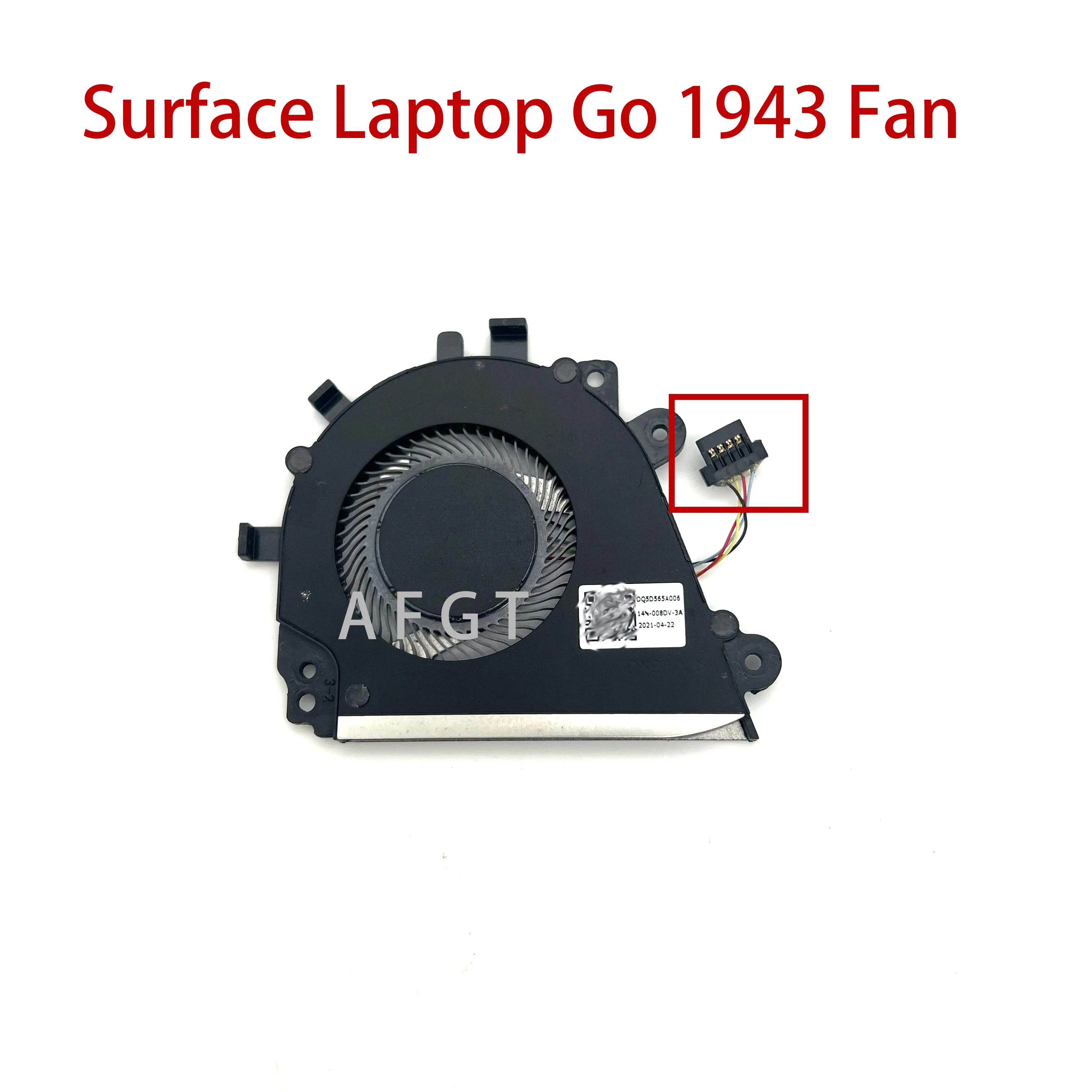 Оригинальный вентилятор для ноутбука Microsoft Surface Go12 1943 2013, вентилятор для материнской платы, вентилятор процессора BN5504S5H-000P BN5804S5H-N00P (art.: 3920ce3ada8a4) - 3920ce3ada8a4