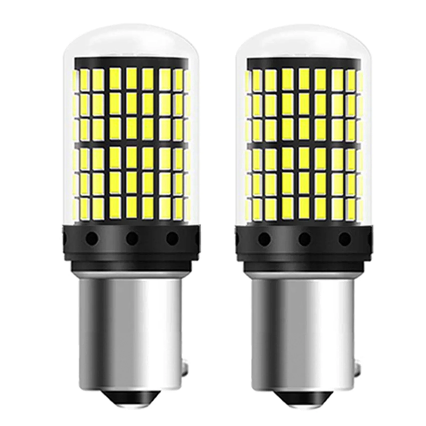 

2 шт., светодиодные лампы BAU15S BA15S 1156 P21W Canbus T20 W21W 7443