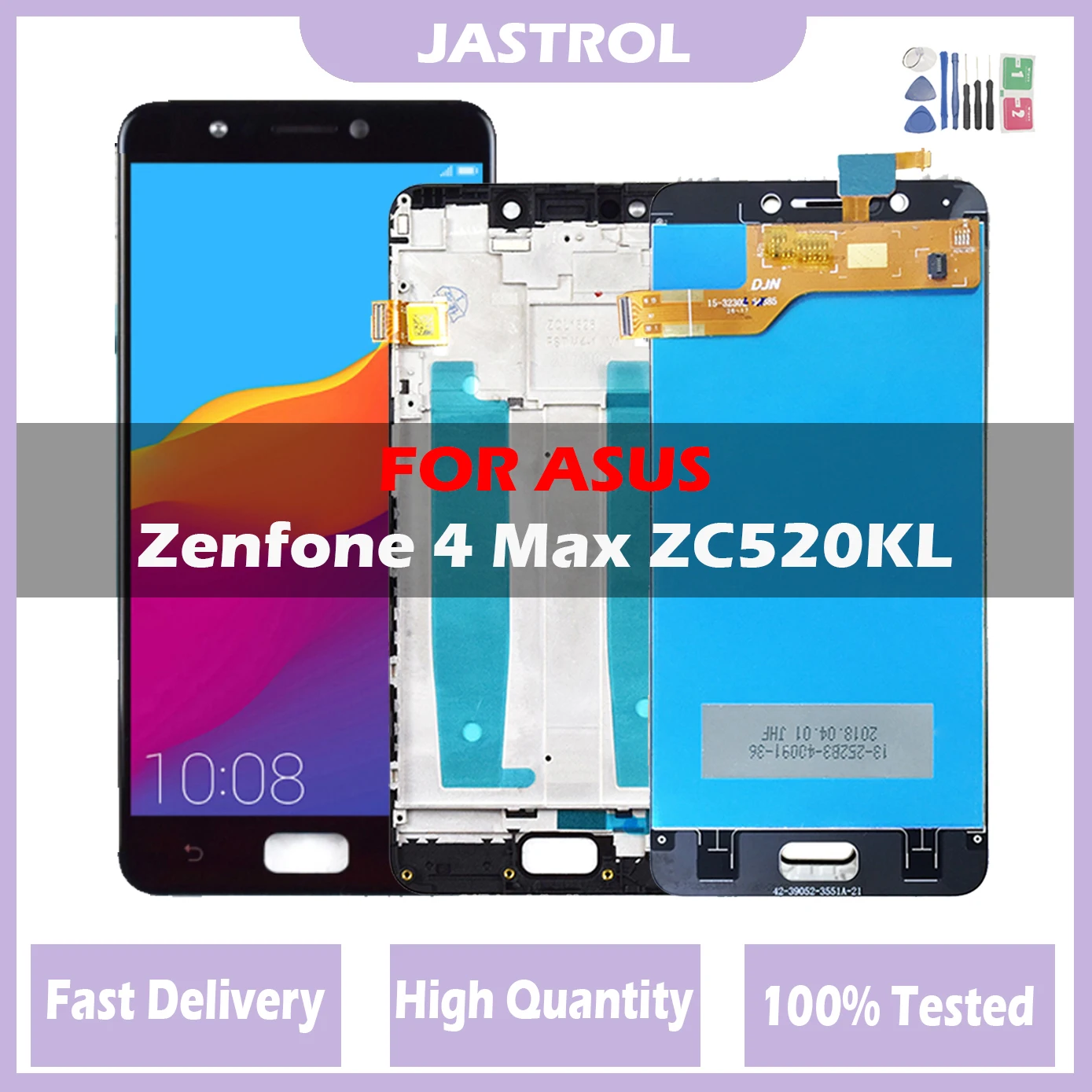 ЖК-дисплей 5,2 дюйма для Asus Zenfone 4 Max ZC520 ZC520KL X00HD, ЖК-дисплей, сенсорный экран, дигитайзер в сборе, Замена с рамкой ЖК-дисплей 5,2 дюйма для Asus Zenfone 4 Max ZC520 ZC520KL X00HD, ЖК-дисплей, сенсорный экран, дигитайзер в сборе, Замена с рамкой