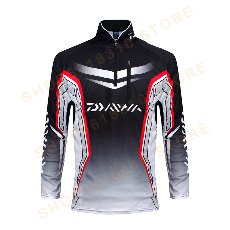 

Fishing Brand Camping Shirt Outdoor Clothing Breathable Sunscreen Long Sleeve Shirts Men Anti UV Fishing Clothes Shirt