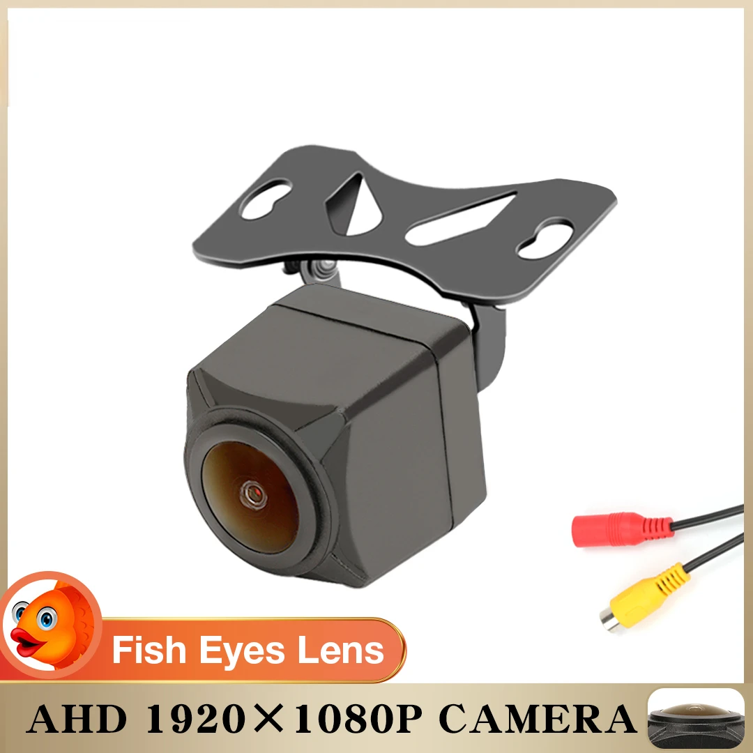

Vehicle Camera 1080P Vehicle Rear View Camera Fisheye Lens Car Camera Night Vision Backup Reversing Parking Assistance HD Waterp