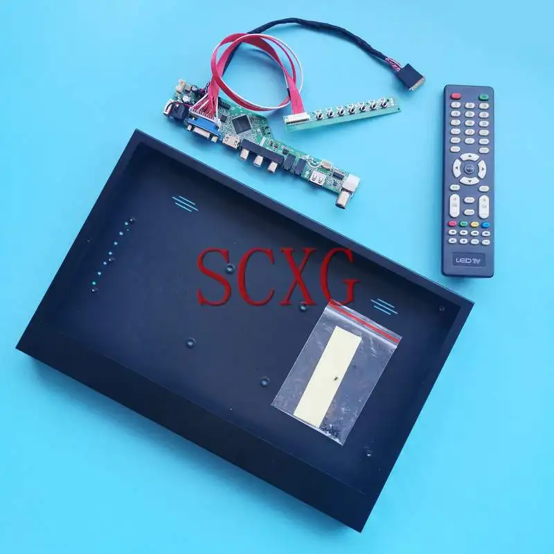 

Металлический чехол и плата аналогового драйвера для ТВ, 1366*768 LVDS 40-Pin 15,6"