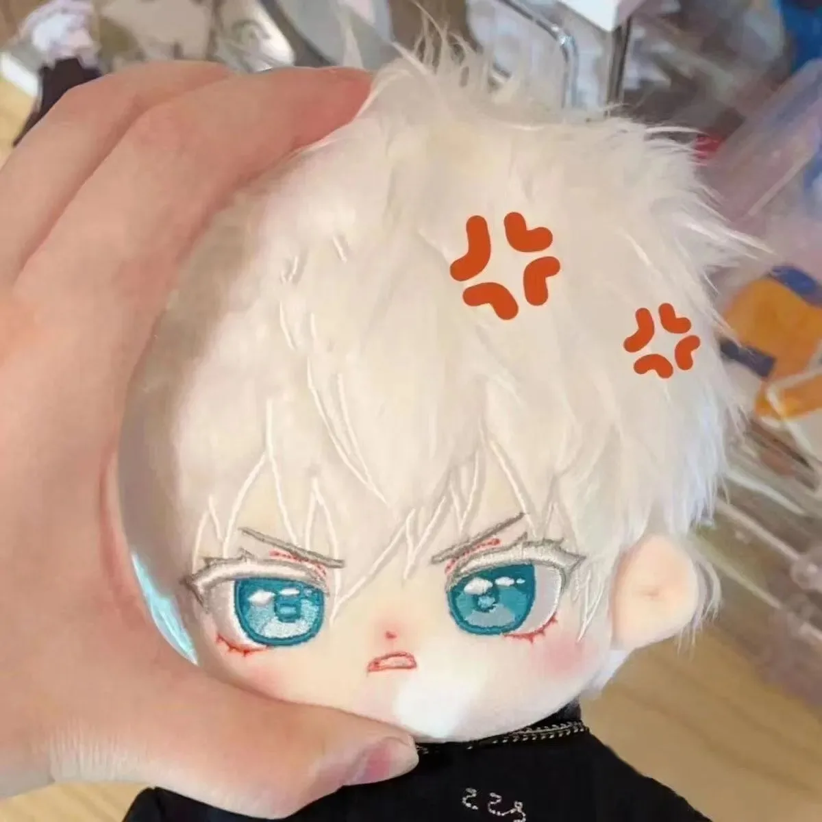 Игрушка для косплея джутсу 20 см кукла Сатору годжо мультяшная мягкая подушка