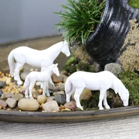 lucky horse small statue tea pets table ornaments vintage copper chinese zodiac animal feng shui decors