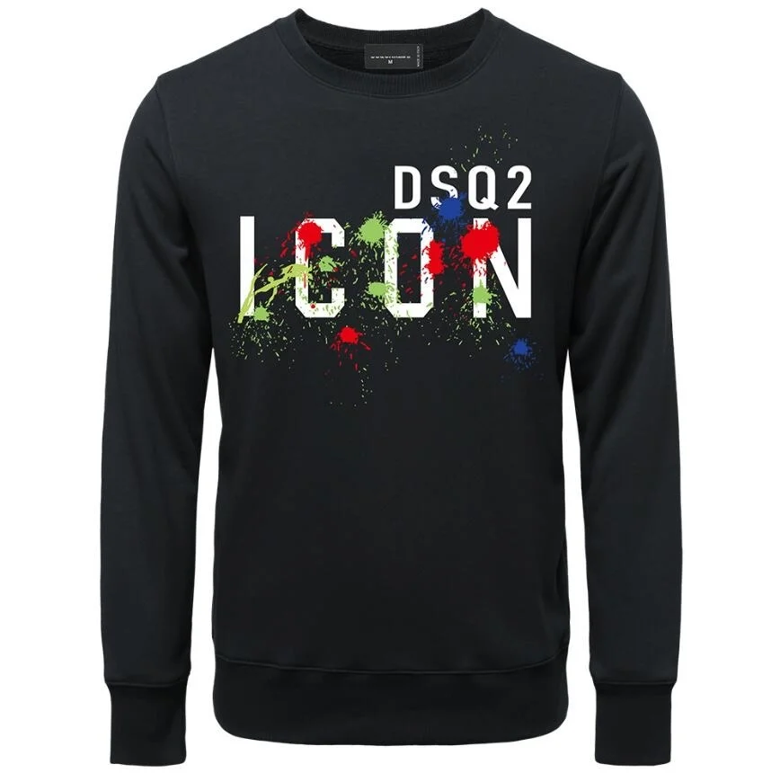 

Men Sweater Pullovers Sweatsirts Italian Brand Letter Print Tracksuits Casual Trend Women Couples irlfriend Pullovers