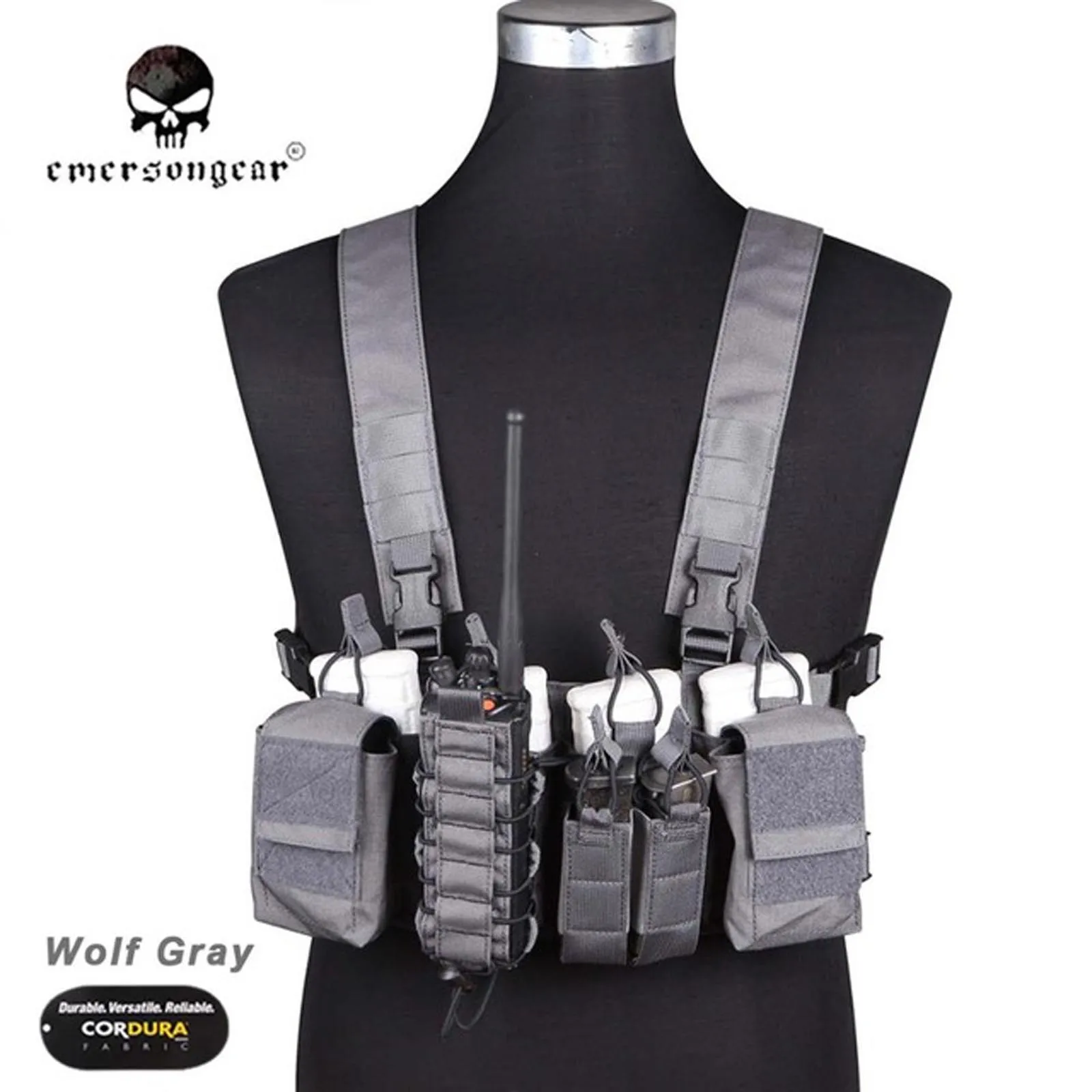 EmersonGear-D3CR Тактическая нагрудная установка боевой жилет для страйкбола EM7442