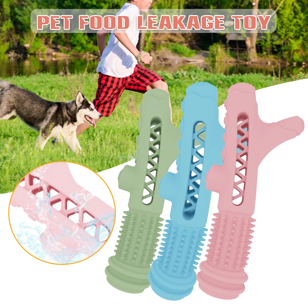 

Dog Chewing Toys Durable Teeth Cleaning Toys Enrichment Toys Pet Supplies Puppies Toy Dental Care Toothbrush for Small Large Dog