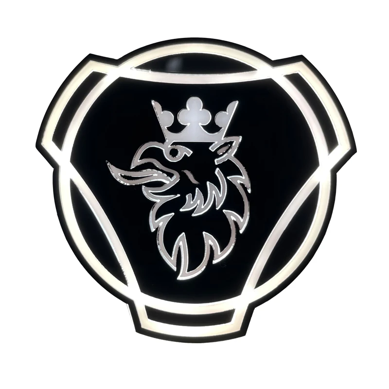 1x логотип V8 подходящий для грузовика Scania индивидуальный передний гриль эмблема