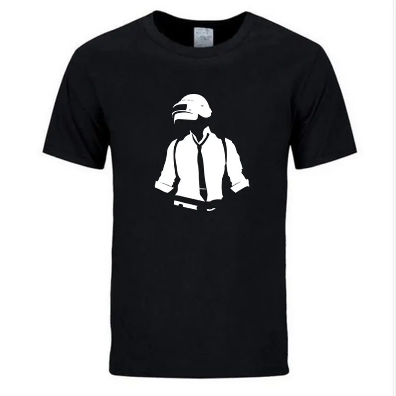 

Men Tees Tops Casual Apparel Funny T Shirts short sleeve FPS game PUBG Playerunknowns Battlegrounds Video Game Gaming T-Shirts