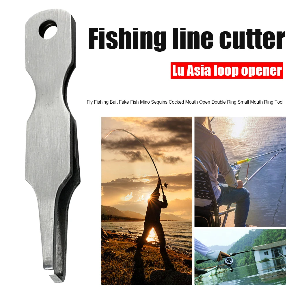 

Multifunctional Fishing Line Cutter Nippers Lure Ring Loop Opener Hook Eye Cleaner Fishing Line Pliers Fishing Tackle Accessorie