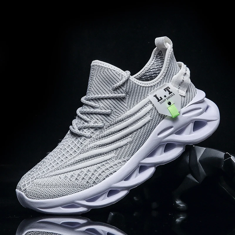 

Men's Sneakers 2022 New Casual Male Shoes Breathable Mesh Footwear Lightweight Fashion Plus Size Twisted Bottom Men Tennis Shoes