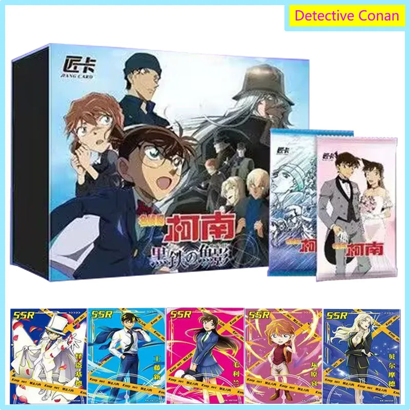 

Japanese Original Anime Detective Conan Collection Cards Rare SD TSR SSR Gold Stamping Card Children Christmas Birthday Gift Toy