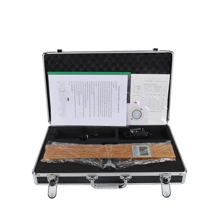 Тестовый подъемник безопасный трос 3000N Misuratore Di Tensione Della Fune Dellɺscensore