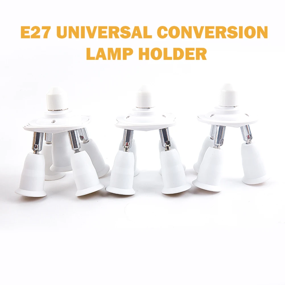 

E27 Splitter 3/4/5 heads Adjustable E27 To E27 Base LED Bulb Adapter Converter