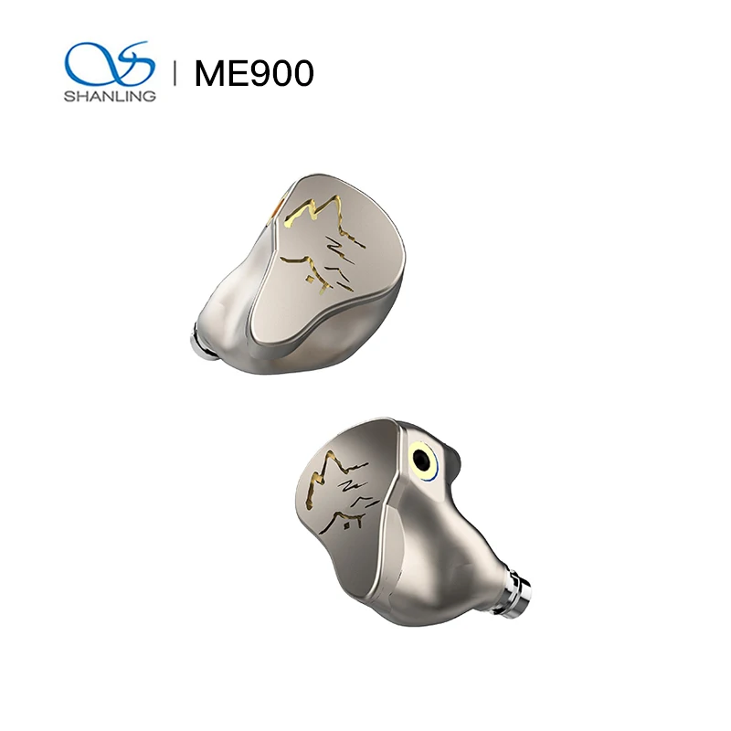 

SHANLING ME900 2DD+6BA 8 Drivers Hybrid In-Ear Earphone 2.5/3.5/4.4mm Plugs Earbud MMCX Detachable Cable Headset