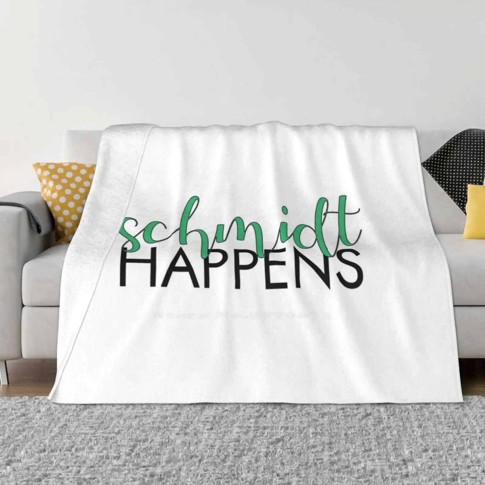 Schmidt Happens креативный дизайн удобное теплое фланелевое одеяло новая девушка Day Nick