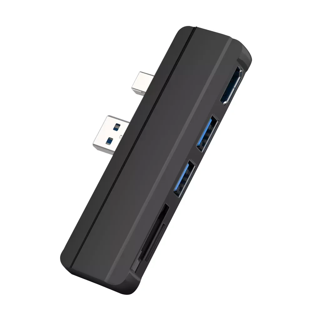 

Mosible USB HUB 3.0 Docking Station For Surface Pro 4 5 6 to USB3.0 Port HDMI-compatible SD TF Reader Splitter Adapter