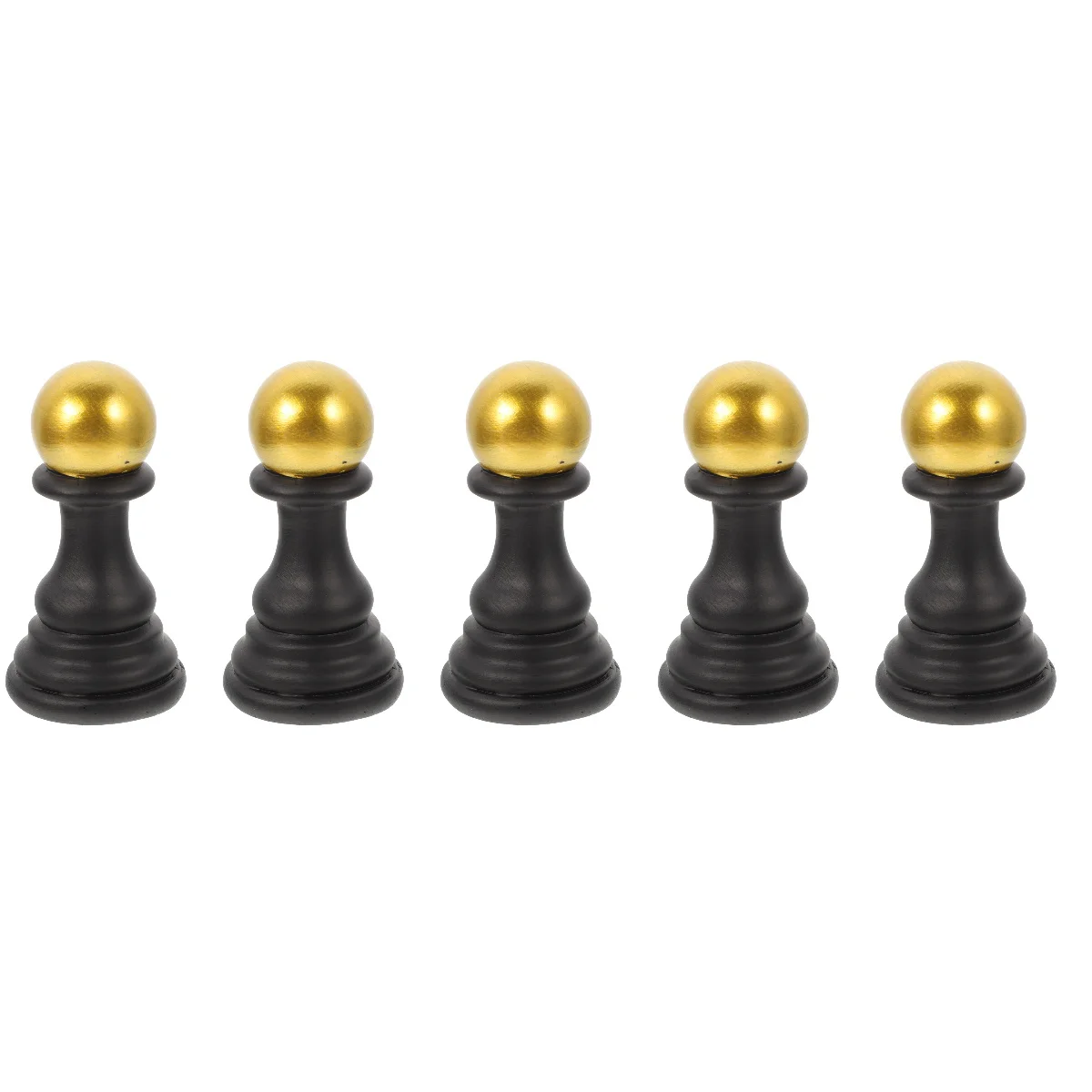 

5x Bookshelf Chic Creative Chess Status Office Chess Sculpture Stylish Chess Sculpture for Bookshelf Home Office