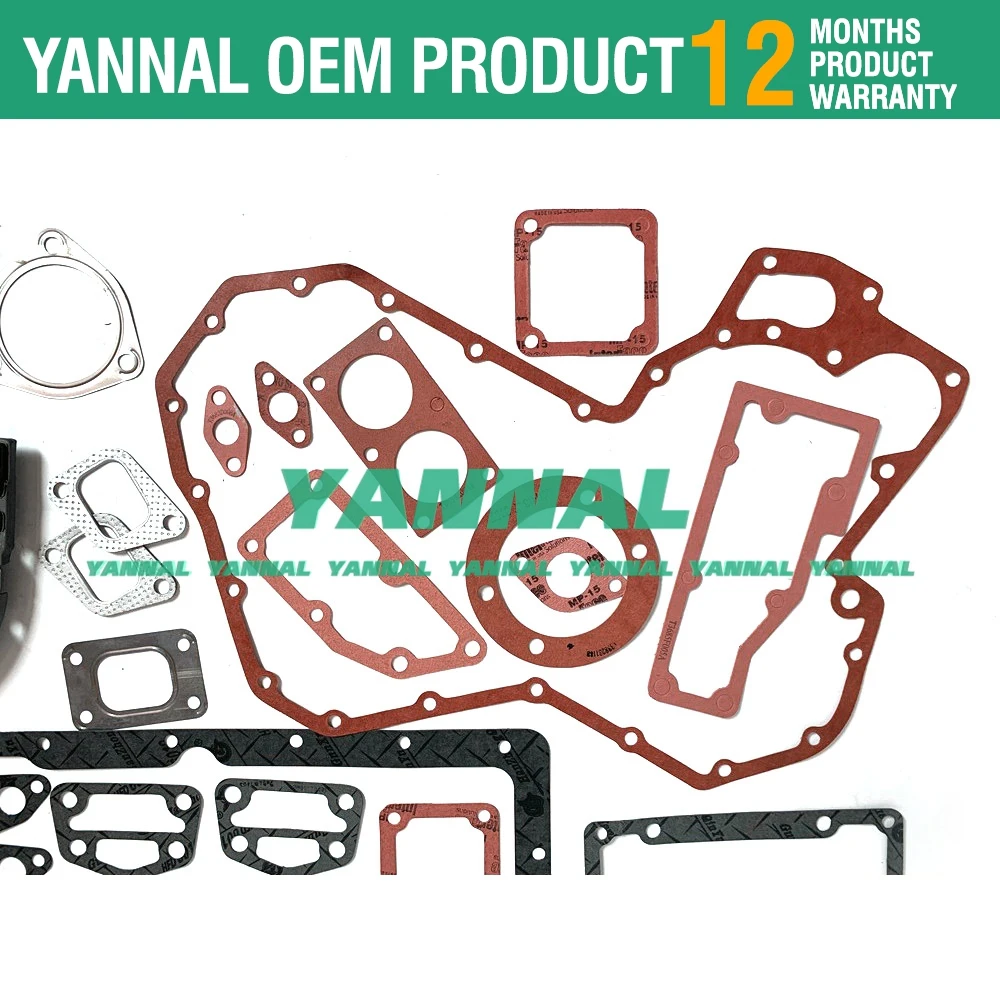 ДЛЯ PERKINS 1004 1004.4T 1004-4 Полный комплект прокладок для капитального ремонта подходит