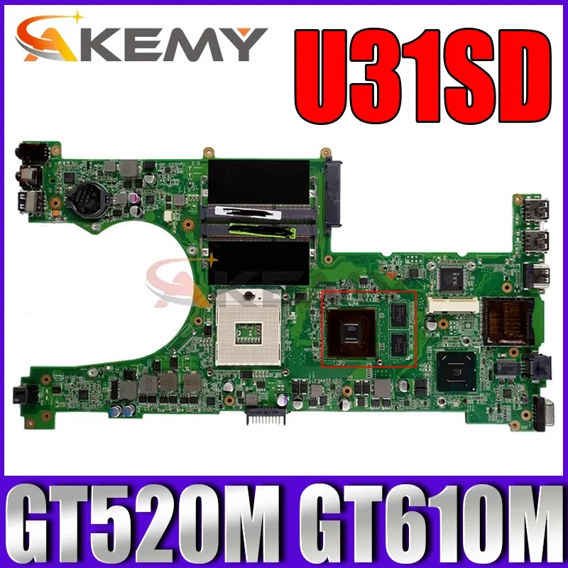 

Материнская плата для ноутбука U31SD GT520M GT610M
