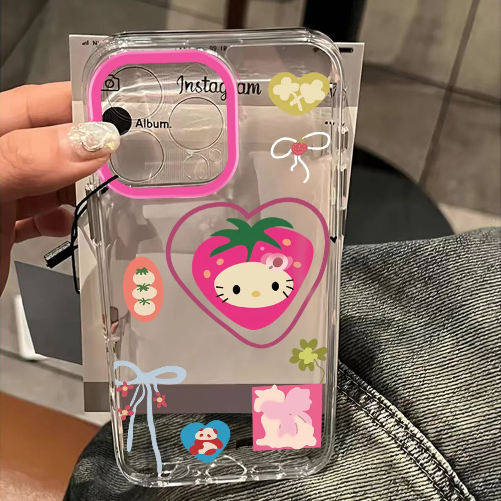 Чехол для телефона Hellos Kittys Cute Love Kawaii Xiaomi Mi 14 13 12 11 10 10T 14T Poco F6 F5 F4 X4 X3 NFC Lite GT Pro 4G 5G Clear