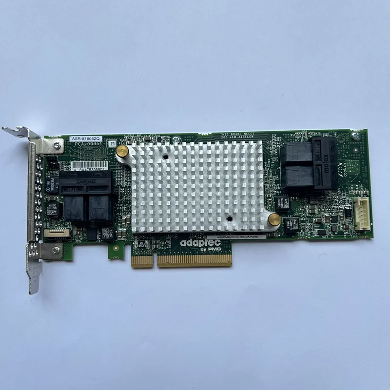 Оригинальная карта расширения ASR-81605ZQ 1G Cache HBA RAID-массива