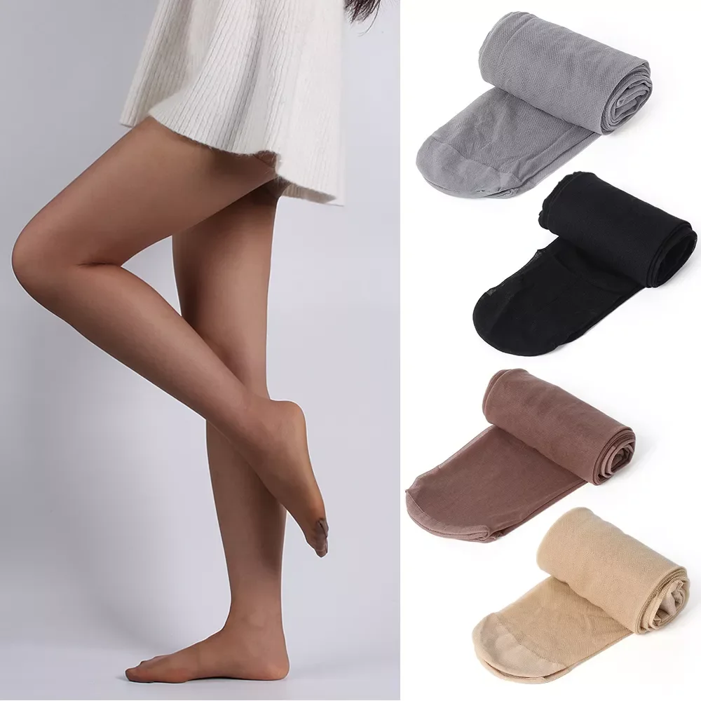

New Fashion Summer Women's Sexy Thin Tights Lady Transparent Stocking Panties Pantyhose Breathable Long Thin Stockings