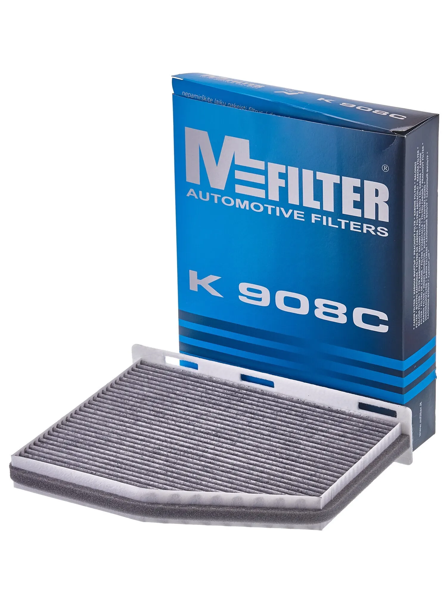 Фильтр салона угольный K 908C MFILTER , made EU. Audi, SEAT, Skoda, Volkswagen. Аналоги: 1987432097; CU2939 Фильтр салона угольный K 908C MFILTER , made EU. Audi, SEAT, Skoda, Volkswagen. Аналоги: 1987432097; CU2939