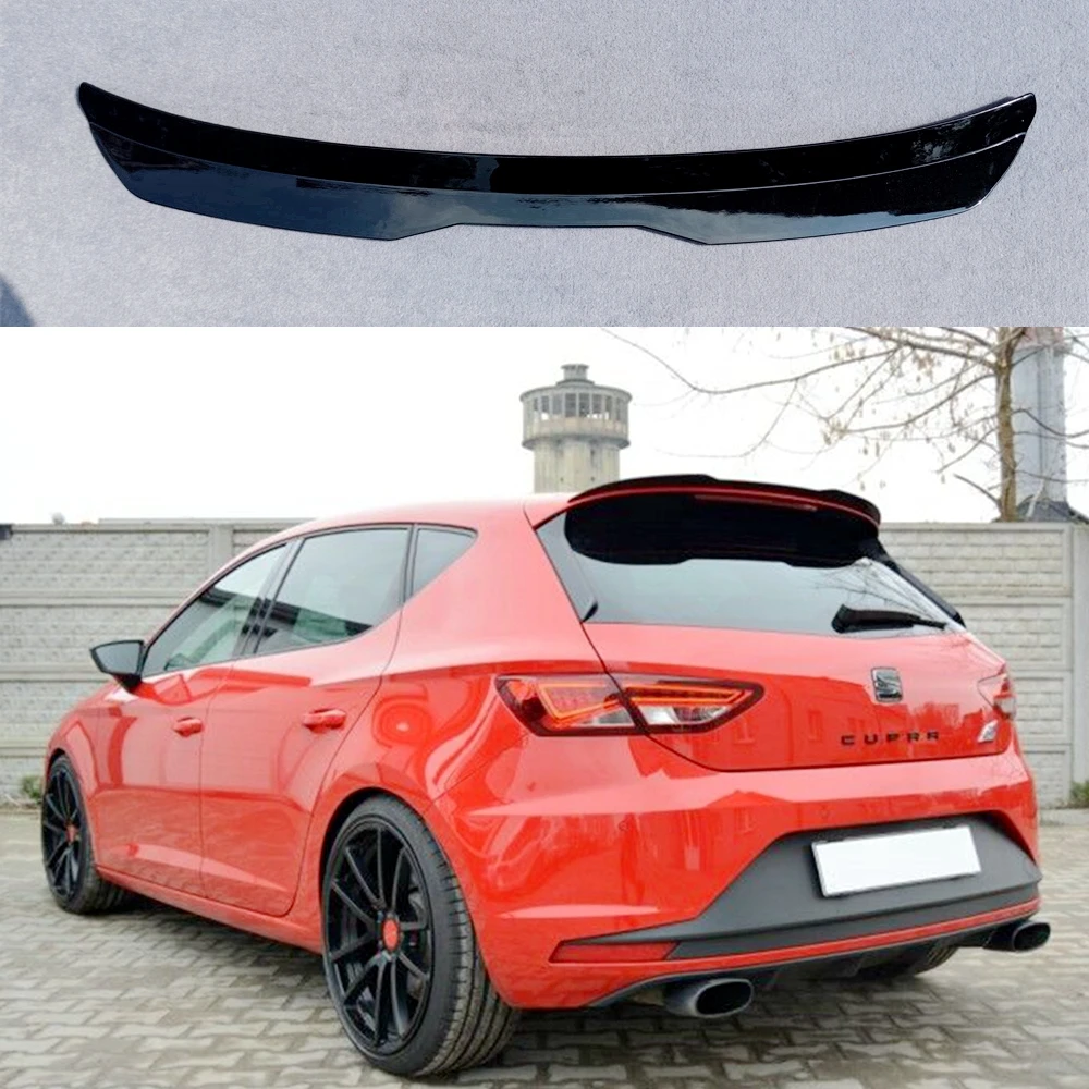 Задний спойлер на крышу для Seat LEON 1P 5F MK3 ABS Автомобильная фотопроцедура ST Cupra TGI / FR