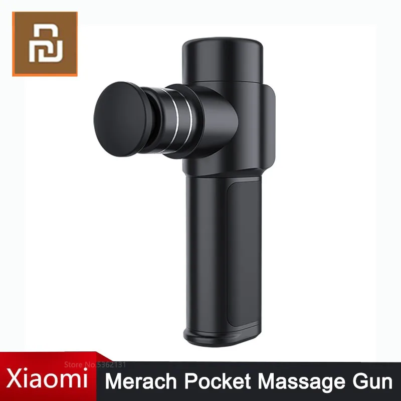 Массажный пистолет Xiaomi Merach Merrick Nano карманный Электрический мини-массажер для