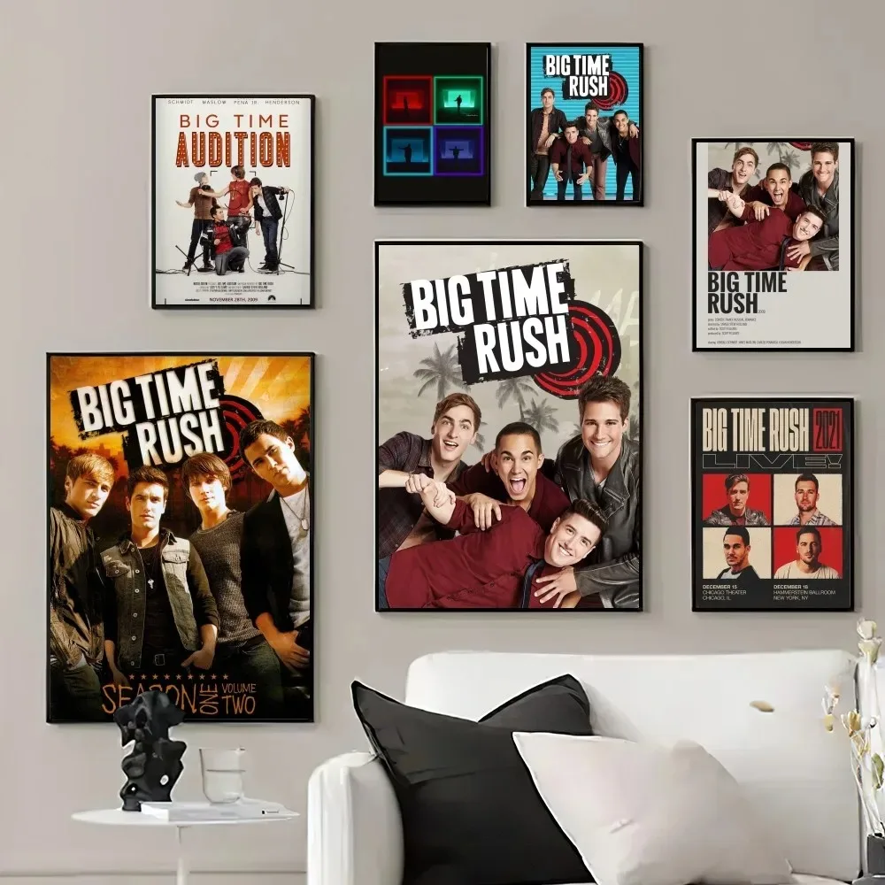 Картина на холсте музыкальная комбинация большой временной Раш плакат принты
