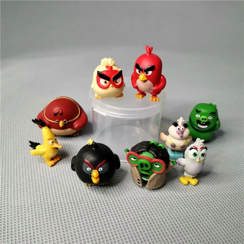 

Hasbro Animation Cartoon Angry Bird Cute Doll Children's Scene Doll Gifts Toy Model Anime Figures Collect Ornament for Kids Gift