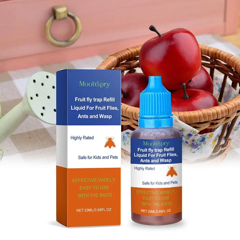 НОВАЯ высококачественная 20 мл жидкая ловушка для заправки фруктовых мух мощный