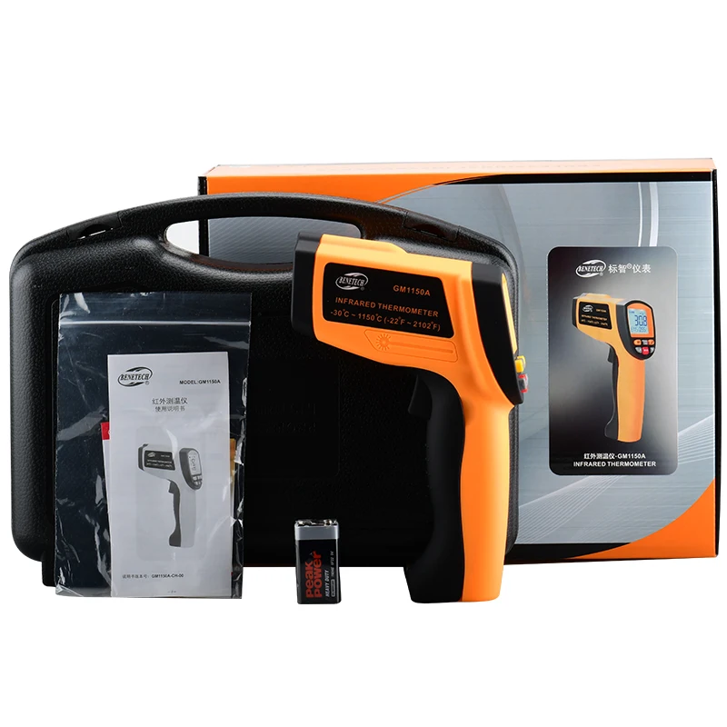 Gm1150a промышленный инфракрасный термометр с высоким соотношением расстояний