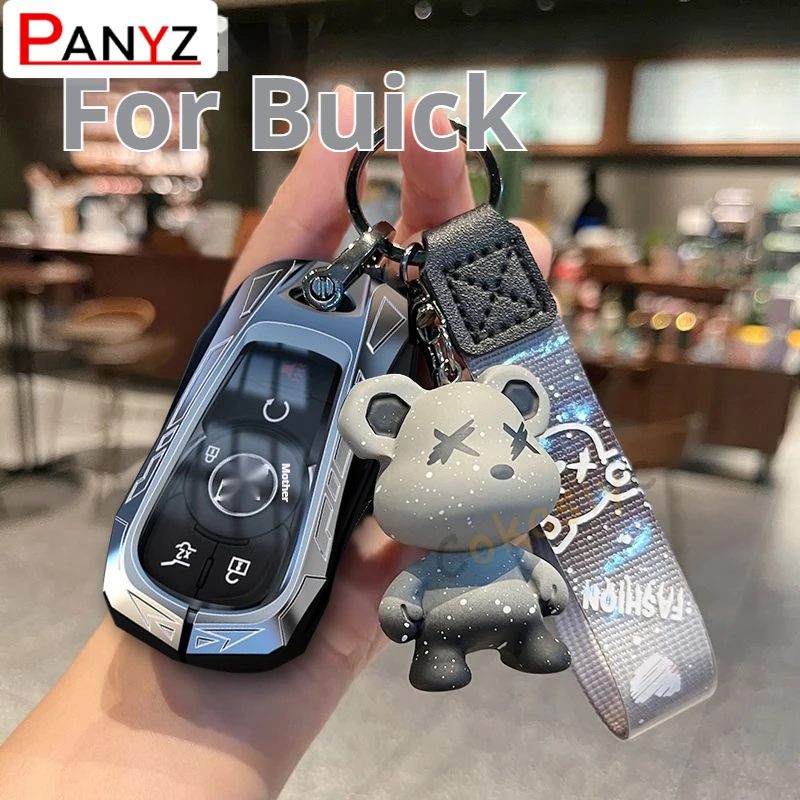 Кнопка Smart Remote Автомобильный ключ Чехол-брелок из цинкового сплава Силикагель