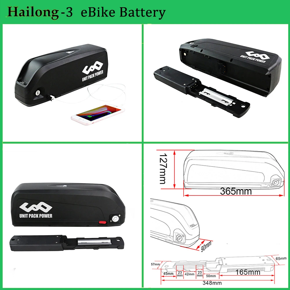 Скидка 21700 EBike батарея LG Tesla 36V 48V 52V 14.4Ah 19.2Ah 28.8Ah Hailong велосипедная аккумуляторная батарея для мотора 1500W 1000W 750W 500W