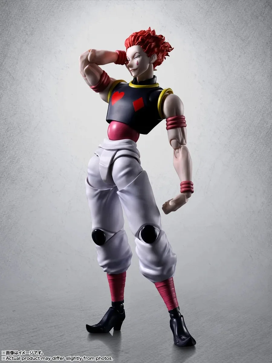 Фото В наличии оригинальная фигурка BANDAI SHFiguarts HUNTER HUNTER Хисока, модель из аниме, экшн-игрушка. №3