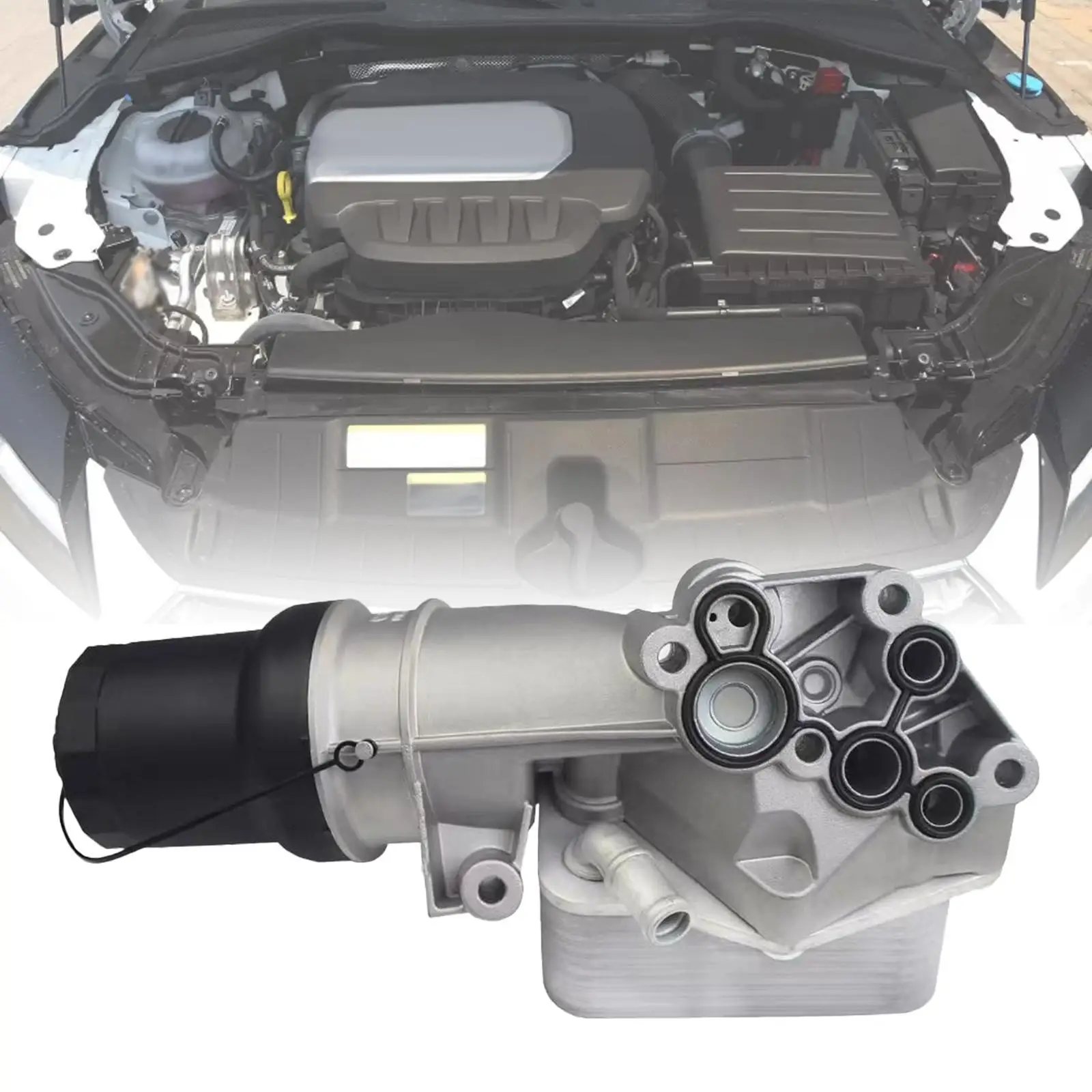Engine Oil Filter Housing Assembly 07K117021C for Volkswagen New Beetle