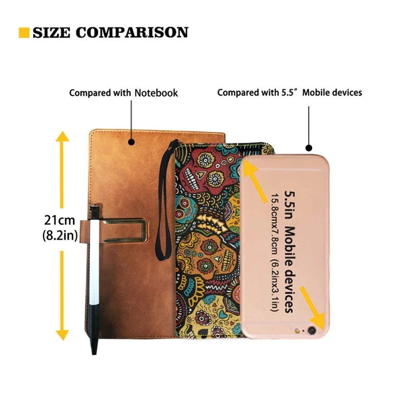 Belidome Sugar Skull Wristlet Wallets for Womens Casual PU Leather Long Purse RFID Blocking Card Holder Clutch Bag Lady Handbags