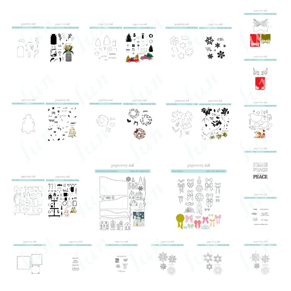 

Christmas Snowflakes Clear Stamps and Cutting Dies Molds Diy Paper Card Album Embossing Template Stencil Craft Supplies 2022 New