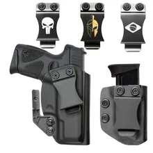 Inside The Waistband kydex IWB Holster Magazines Mag Carrier holders For Taurus G2C 9mm .40 caliber charger port Concealed Carry