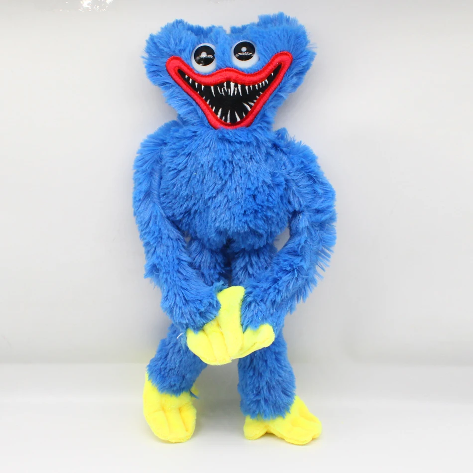 

40cm Huggy Wuggy Plush Toys Hague Vagi Soft Stuffed Toy Poppy Playtime Game Character Horror Doll Peluche Toys for Children Gift