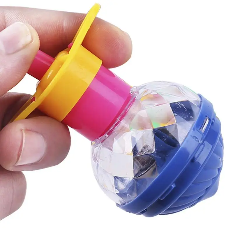 

Kid Spinning Top Gyro Flashing Light Spinning Top Toys Luminous Colorful Launcher Rotating Toy Fun Toys Party Birthday Gift