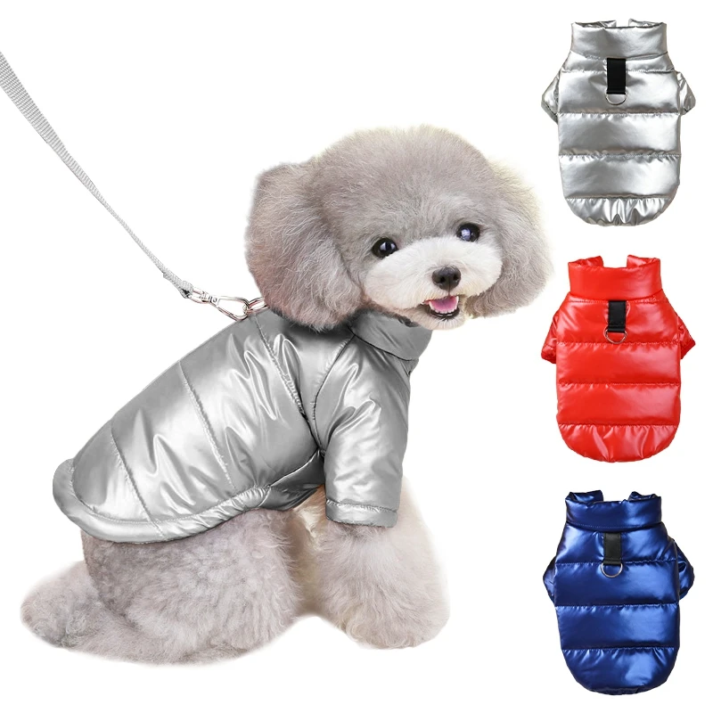 

Pet Dog Clothes Winter Warm Dog Coat Jacket Pet Clothes for Small Medium Dogs Puppy Vest Chihuahua French Bulldog Ropa Perros