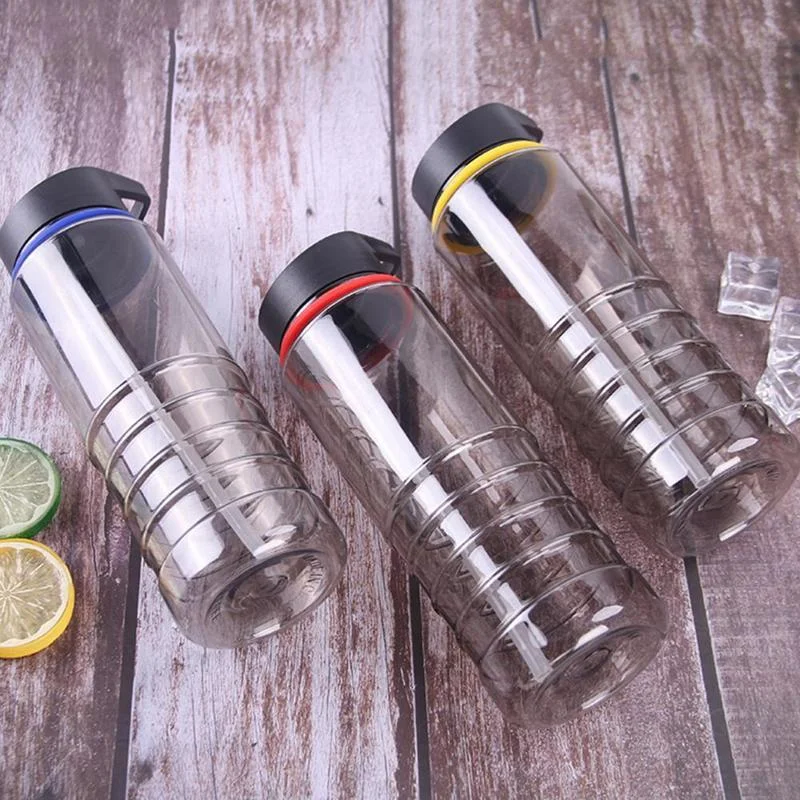 

High Quality 750ML Sport Water Bottle Outdoor Sports Gym Drinking Drinkware Bottles Cycling Bike Bottle Random Color