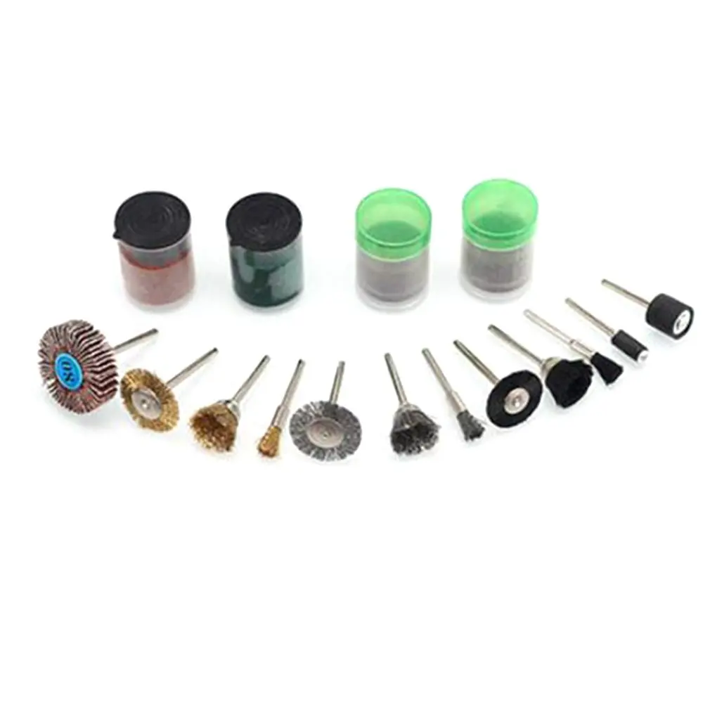 

147pcs Rotary Tool Accessory Attachment Set Kit Grinding Sanding Polishing Sander Abrasive Wood Drill For Electric Grinder