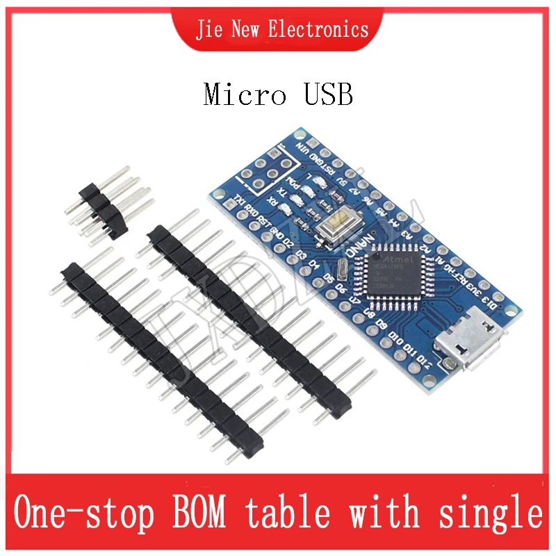 Type-C USB Nano 3.0 с загрузчиком, совместимый контроллер Nano 3.0 для Arduino CH340, USB-драйвер, 16 МГц, оригинальная микросхема ATMEGA328P (art.: 3920cc026fb6f) - 3920cc026fb6f