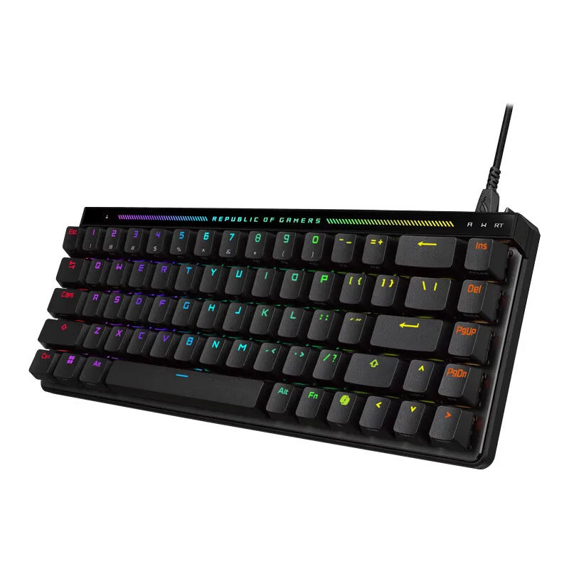 Проводная Магнитная клавиатура ROG Ace HFX RGB 8k Механическая игровая E-Sport 65%