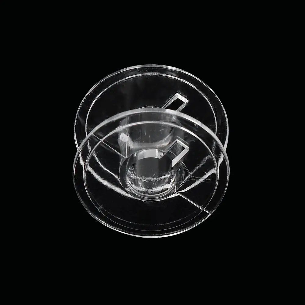 10/30pcs New Thread Bobbin Plastic Transparent Empty Coils For Brother Janome Singer Linen Spool Craft Storage Holder - купить по